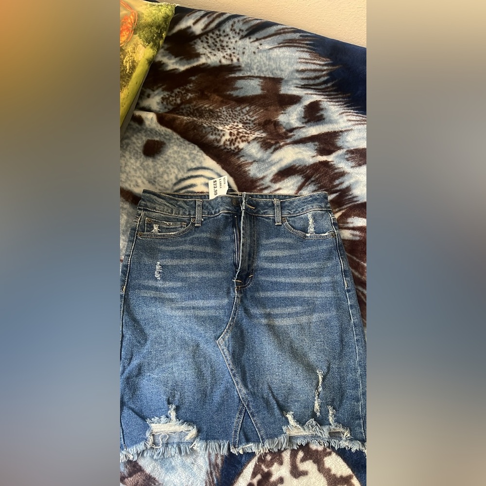 Jean skirt